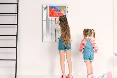 Tablă cu marker din lemn