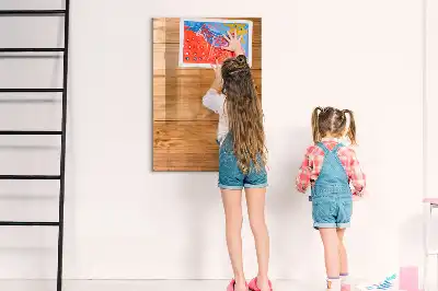 Tablă cu marker din lemn