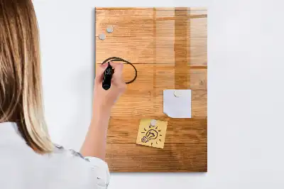 Tablă cu marker din lemn