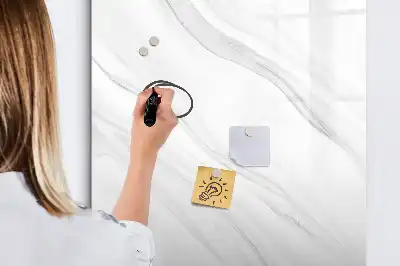 Tablă cu marker model valuri de marmură