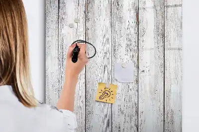 Tablă magnetică de scris din lemn pictat