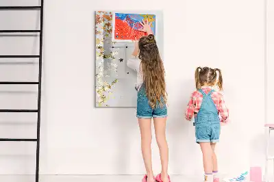Tablă cu marker model cu stele