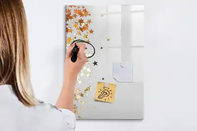 Tablă cu marker model cu stele