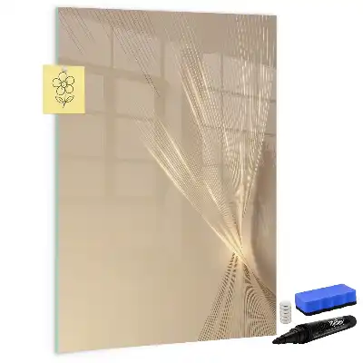 Tablă magnetică de scris model Lumină abstractă