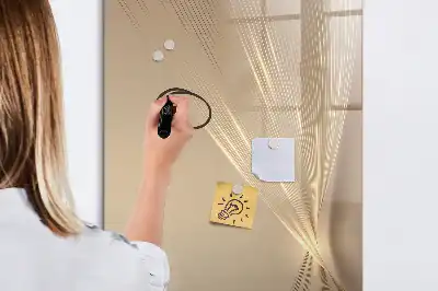 Tablă magnetică de scris model Lumină abstractă