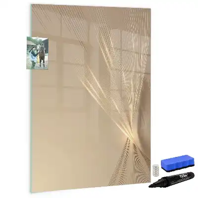 Tablă magnetică de scris model Lumină abstractă