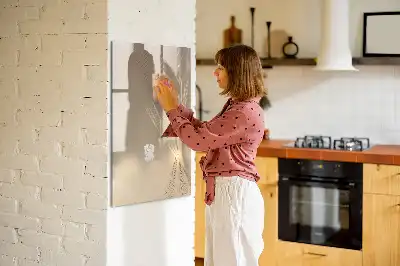 Tablă magnetică de scris model Lumină abstractă