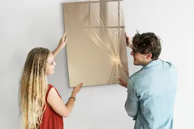 Tablă magnetică de scris model Lumină abstractă