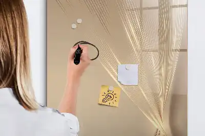 Tablă magnetică de scris model Lumină abstractă