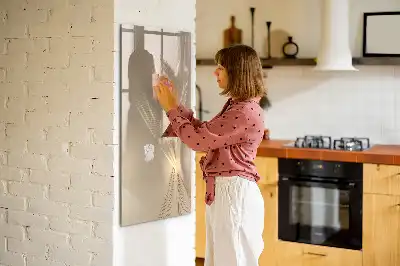 Tablă magnetică de scris model Lumină abstractă