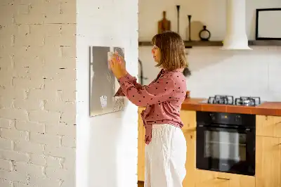 Tablă magnetică de scris model Lumină abstractă