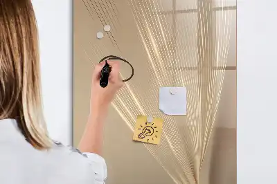 Tablă magnetică de scris model Lumină abstractă
