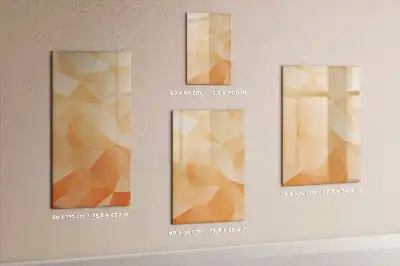 Tablă cu marker cu model de abstracție de triunghiuri