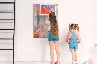Tablă cu marker cu aspect de marmură