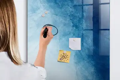 Tablă cu marker cu model abstracție de apă