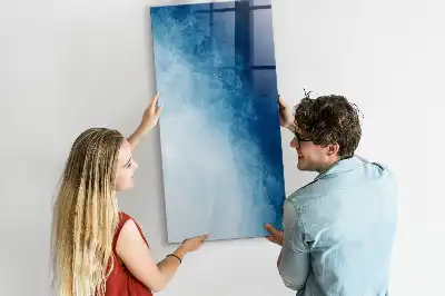 Tablă cu marker cu model abstracție de apă