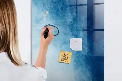 Tablă cu marker cu model abstracție de apă
