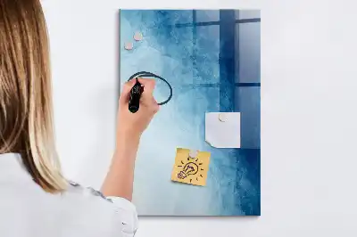 Tablă cu marker cu model abstracție de apă