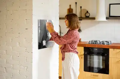 Tablă cu marker cu imprimeu abstract geometric