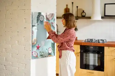 Tablă magnetică de scris model Compoziție de vară