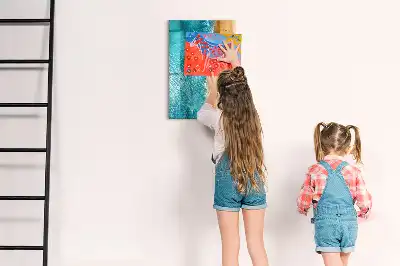 Tablă cu marker cu imprimeu plajă marină