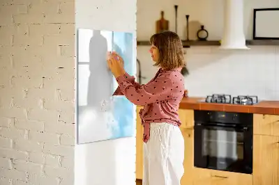 Tablă cu marker cu model pete de acuarelă