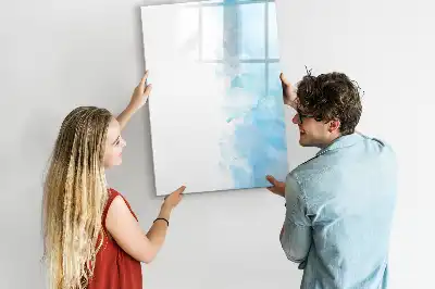 Tablă cu marker cu model pete de acuarelă
