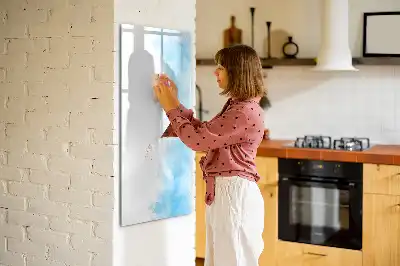 Tablă cu marker cu model pete de acuarelă