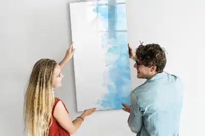 Tablă cu marker cu model pete de acuarelă