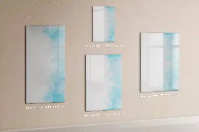 Tablă cu marker cu model pete de acuarelă