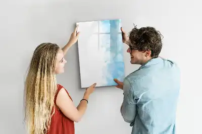 Tablă cu marker cu model pete de acuarelă