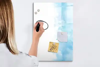 Tablă cu marker cu model pete de acuarelă