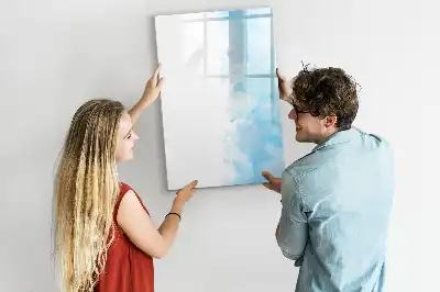 Tablă cu marker cu model pete de acuarelă