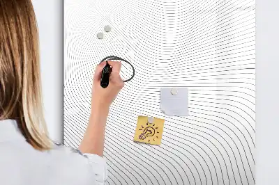 Tablă cu marker linii gri