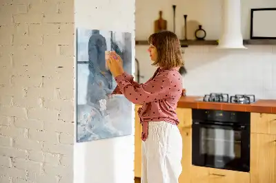 Tablă cu marker cu model de marmură