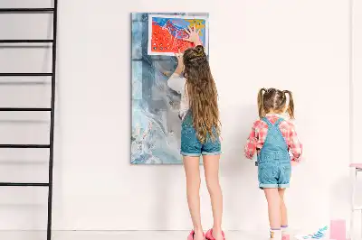 Tablă cu marker cu model de marmură