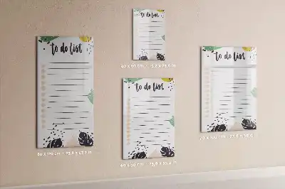 Tablă cu marker pentru lista de sarcini