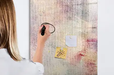 Tablă cu marker cu model pete de vopsea