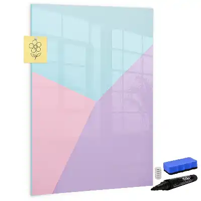 Tablă cu marker model pastelat