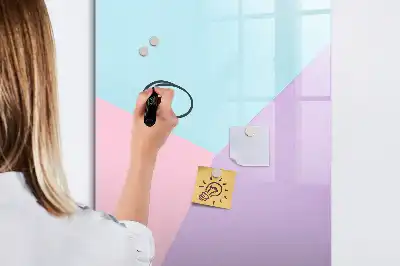 Tablă cu marker model pastelat