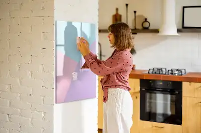 Tablă cu marker model pastelat