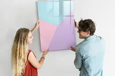Tablă cu marker model pastelat