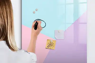 Tablă cu marker model pastelat