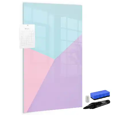 Tablă cu marker model pastelat
