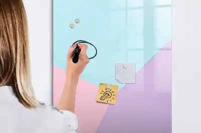 Tablă cu marker model pastelat