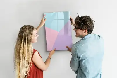 Tablă cu marker model pastelat
