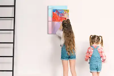 Tablă cu marker model pastelat