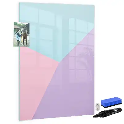 Tablă cu marker model pastelat