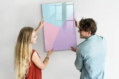 Tablă cu marker model pastelat
