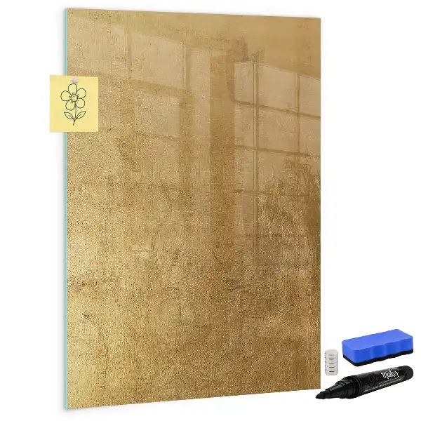 Tablă cu marker material decorativ